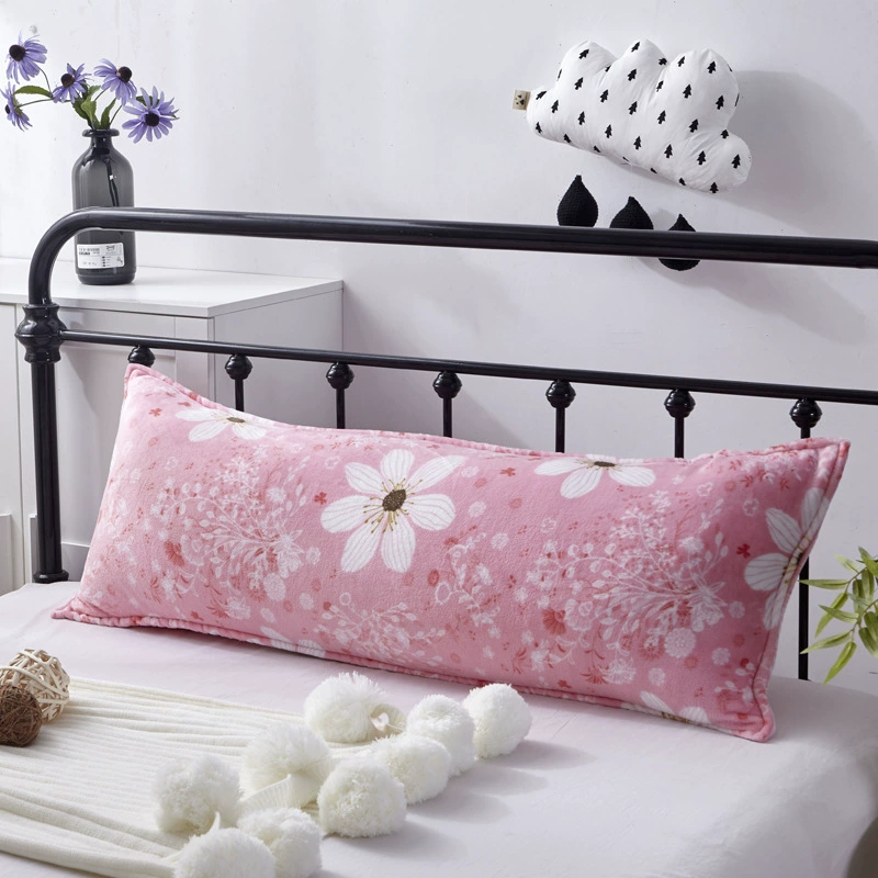 Keep warm coral flannel pillowcase, upgraded version