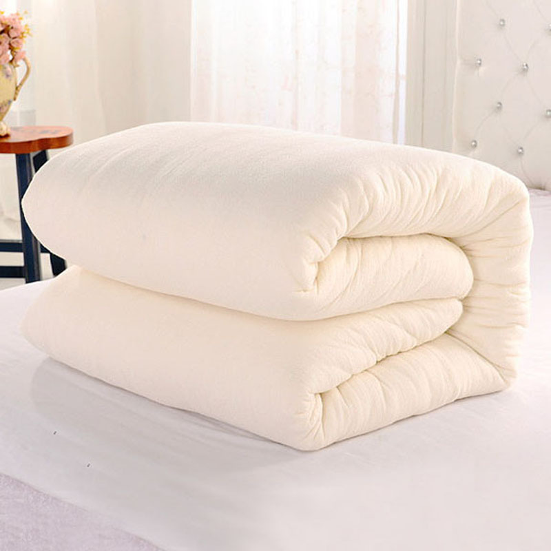 8斤 新疆棉花被子手工棉被芯棉被子絮棉絮床垫学生宿舍垫被褥子|ru