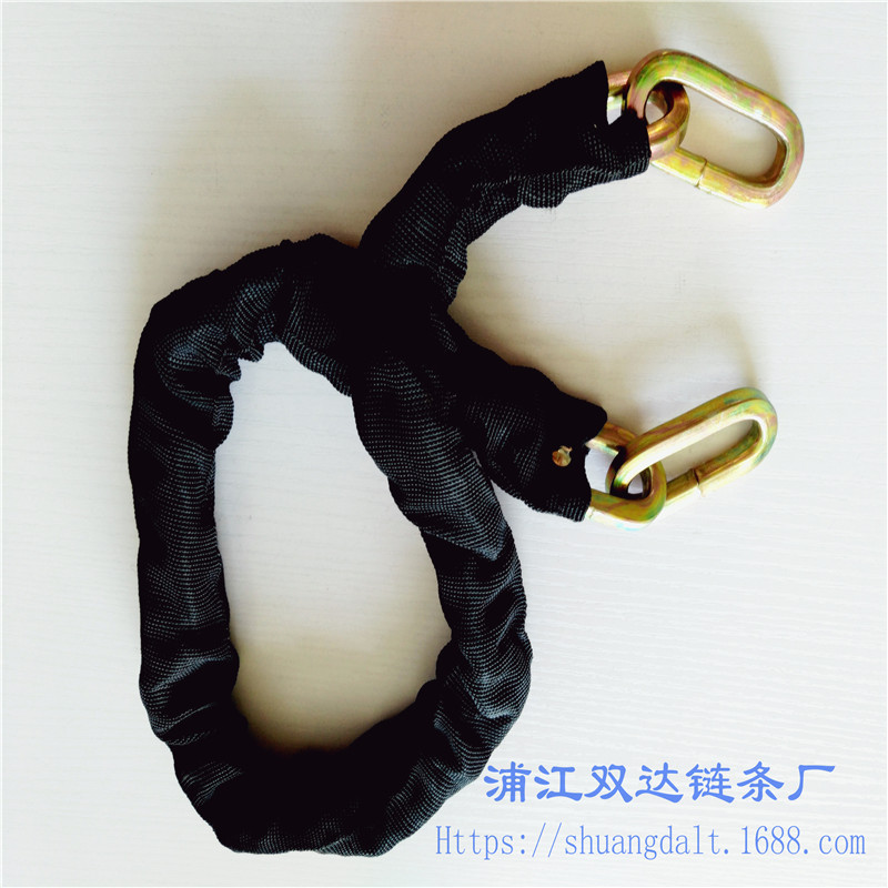 厂家A3钢 热镀锌 防锈  耐磨 摩托车 电瓶车防盗链条