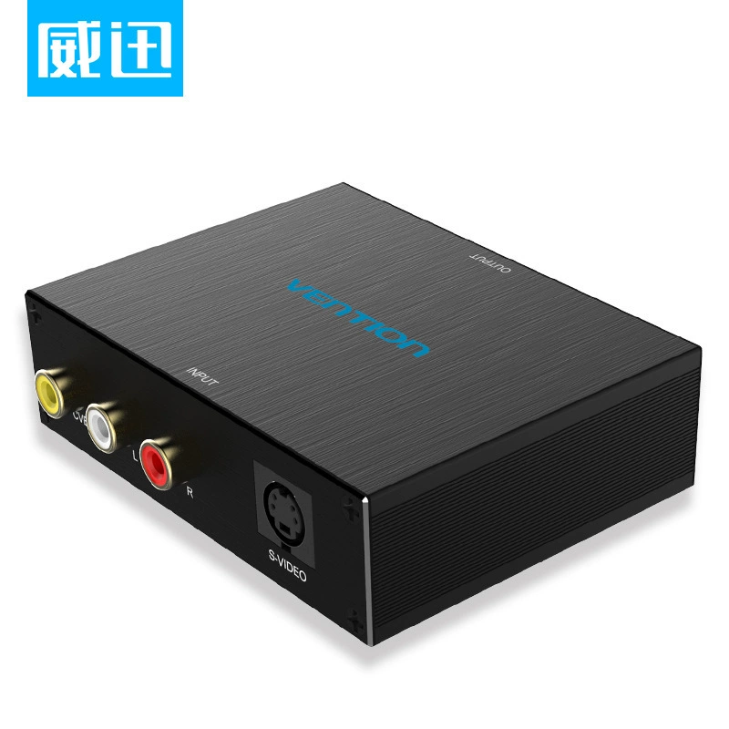 AV в HDMI конвертер 1080p HD, подключение к монитору/телевизору через S-Video