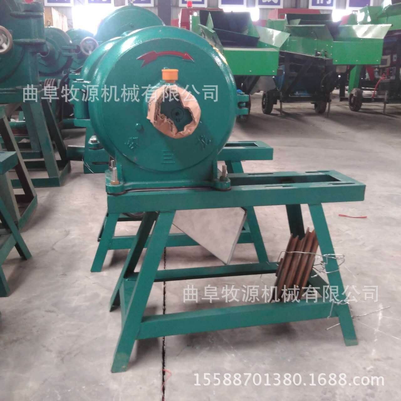 齿盘式粉碎机 一次成型玉米粉碎机