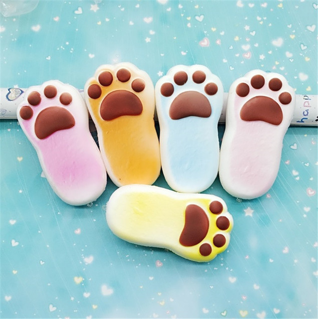 慢回弹卡通熊掌挂件squishy 仿真彩色猫爪肉球熊爪玩具squishies 价格 厂家 哪里买 我有货 B 5yoho Cn