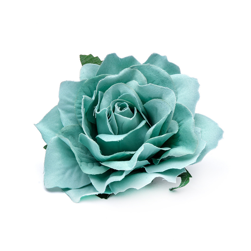 Frau Elegant Blume Tuch Haarklammer display picture 5