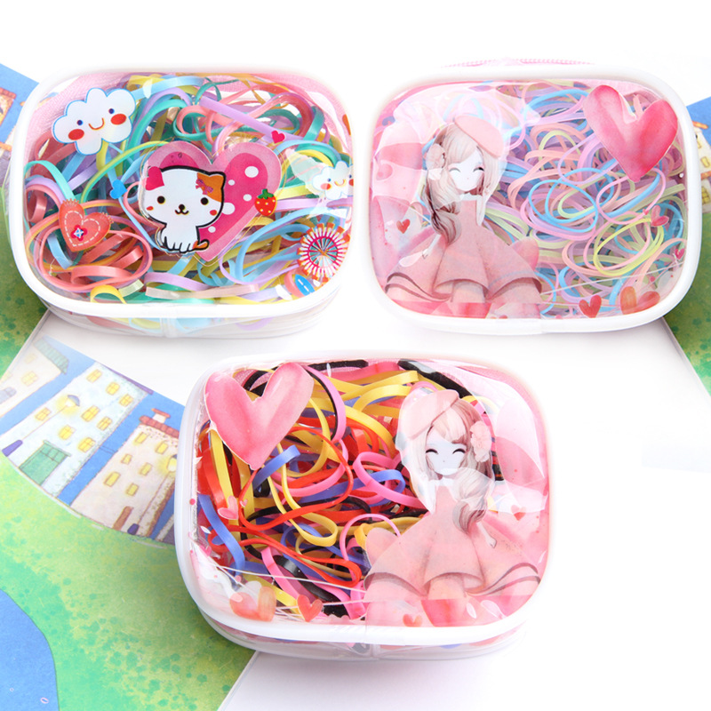 children rubber string Size disposable Hair Elastic Manufactor Direct selling support On behalf of Commercial agent