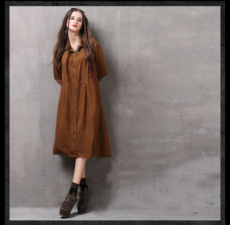 Robe femme LIAOSHI KEER QIAOWA       en Mélange de coton - Ref 3328161 Image 38