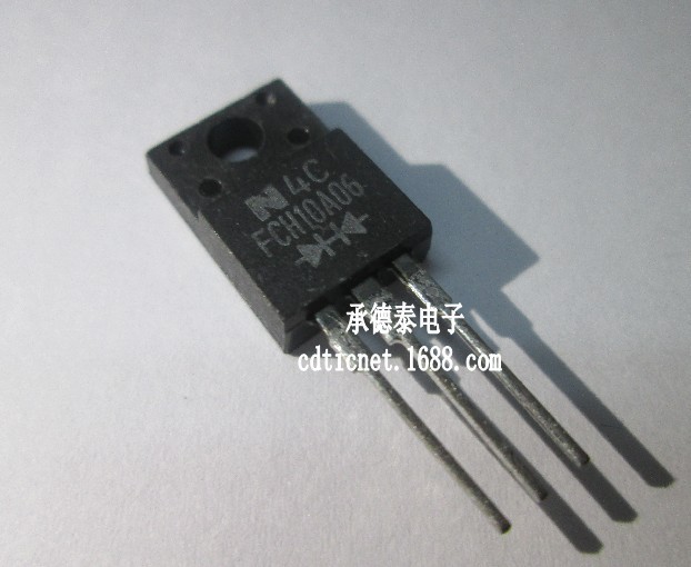 快恢复二极管 FCH10A06 10A/60V TO-220F 原装现货