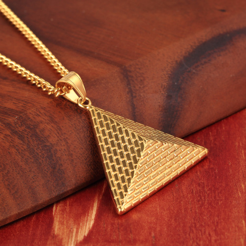 Pyramid Pendant Necklace Image 3