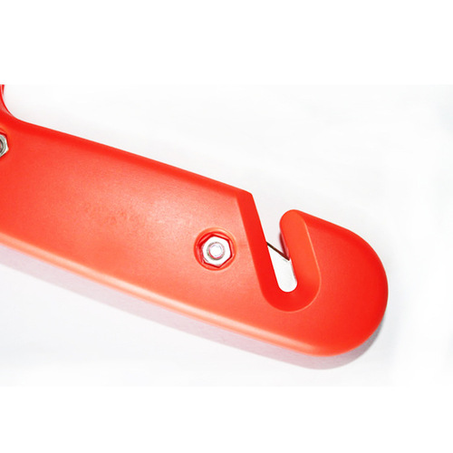 Safety hammer for automobiles, escape hammer, pointed life-saving hammer, multifunctional two-in-one emergency window breaker with cutter and rope device