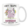 New foreign trade unicorn ceramic coffee Mark cup Unicorn please water cup Amazon Amazon