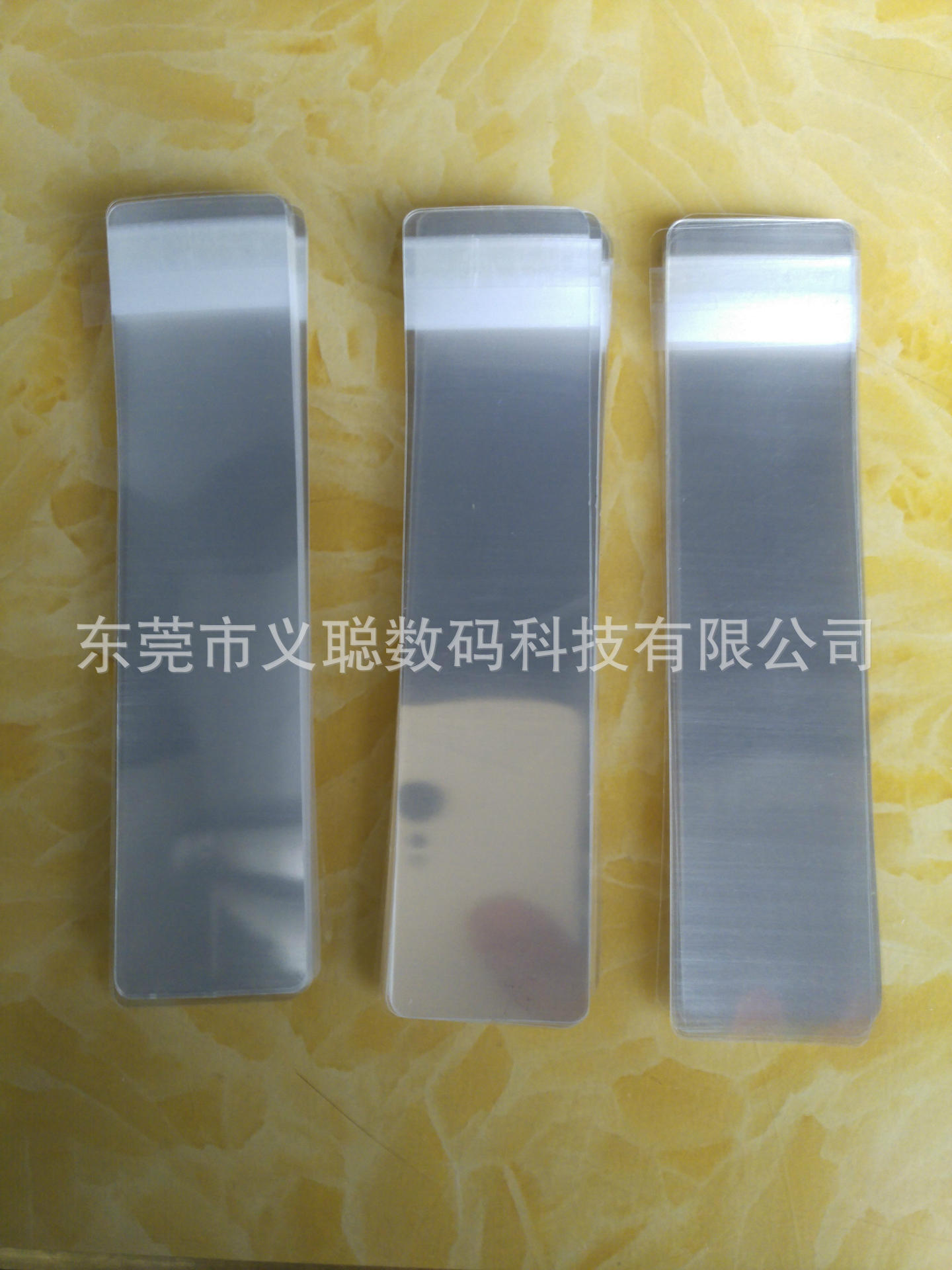 供应透明薄膜充电器保护膜宽27MM*长115MM OPP包装捆绑扎线带