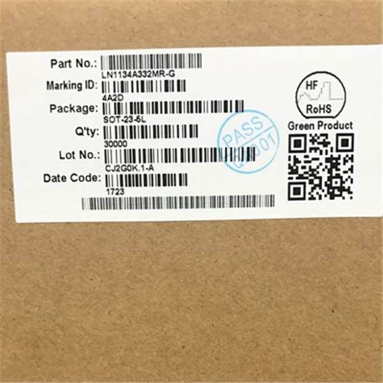LN1134A332MR-G  丝印:4A2D及电源管理IC MOS管稳压IC BOM表配套