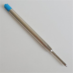 424金屬圓珠筆筆芯 全長20.7mm替芯圓珠筆芯通用簽字筆藍色黑色