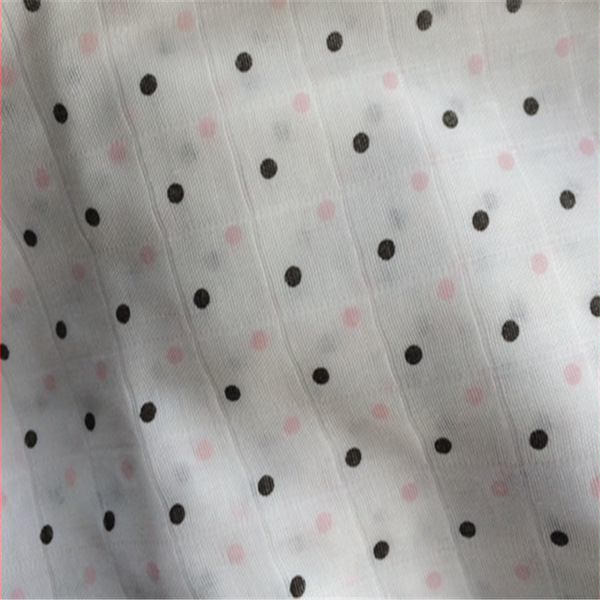 Cotton double-layer gauze eating bib for new born