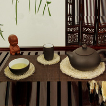 T Loofah Cup Mats Coaster For Kungfu Tea zϽj򱭉|