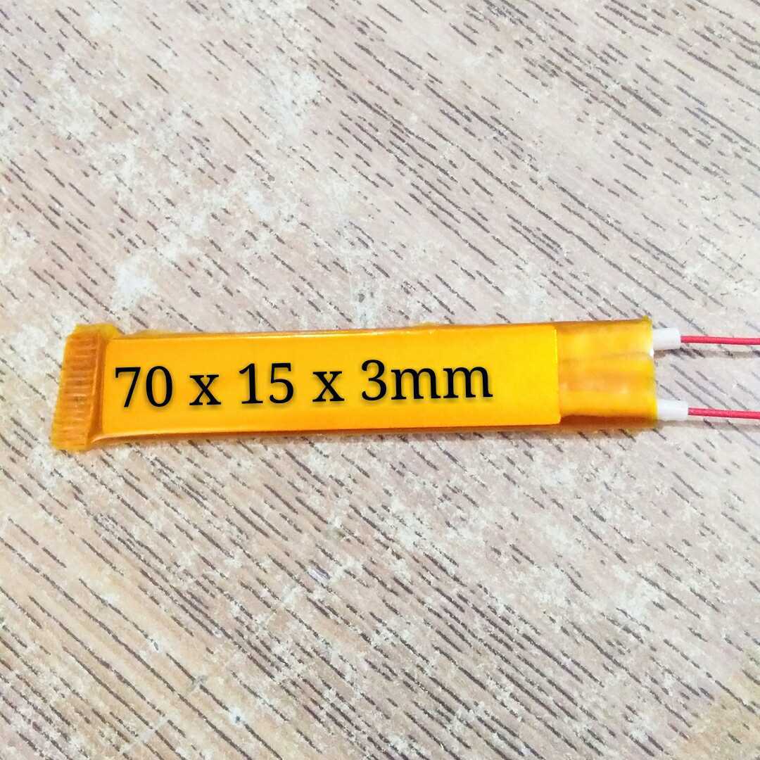 厂家PTC发热片陶瓷加热片恒温发热体电热片扁形加热片