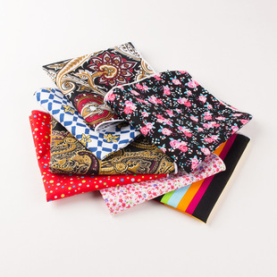 Men's square scarf professional formal suit pocket Towel fashion casual floral cotton printed men's dress handkerchief