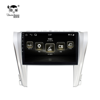 駒安保橫屏機豐田15款凱美瑞10.1寸大屏DVD安卓功放車載導航