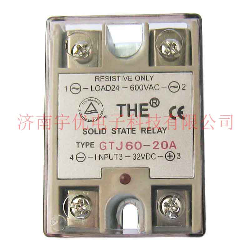 THE无锡天豪 GTJ60-20A 600VAC 单相交流固态继电器 原装正品