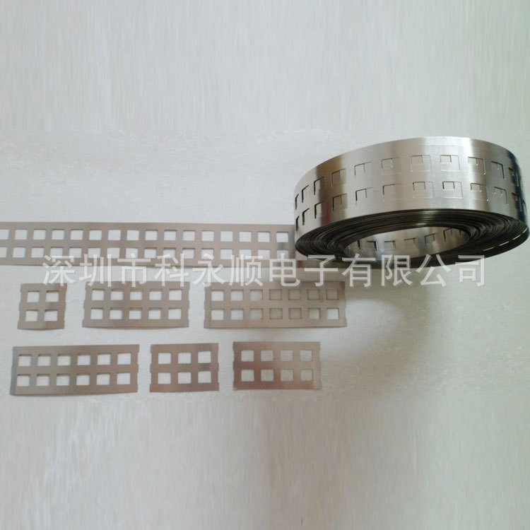 厂家供应 18650连接片3串多并卷装 单片 动力电池连接片 镍片