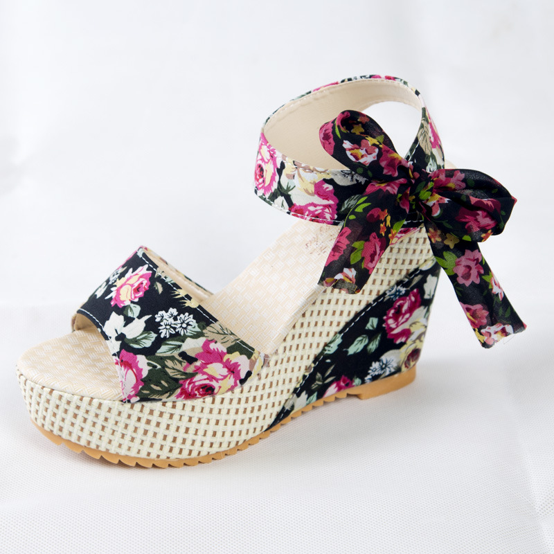 Chaussure été femme HOPIAL  HONG PINLE en PU artificiel - Ref 3433599 Image 6