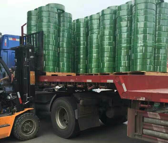 江西塑钢打包带南昌PET绿色塑钢带砖厂水泥空砖高强度耐用