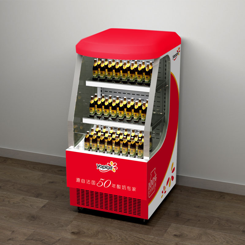 优诺滋专属定 制酸奶展示柜 蛋糕展示柜 保鲜冷藏设备