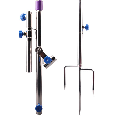 供應多功能魚竿支架台釣通用不鏽鋼炮台支架三合壹漁具批發系列