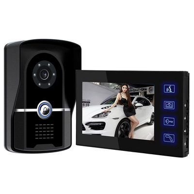 Mountain one sight 7-inch Doorbell high definition Touch keys waterproof high definition CCD household Intercom wholesale