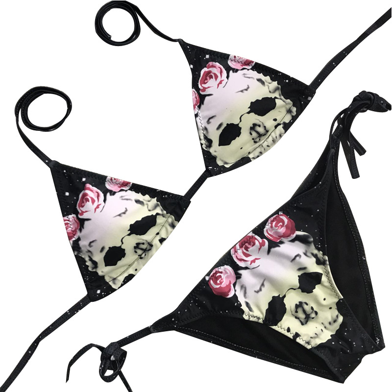 Skull Print Bikini 2