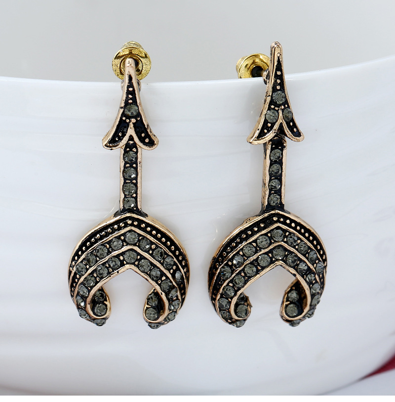 Boucles D&#39;oreilles Rétro De Mode En Gros display picture 3