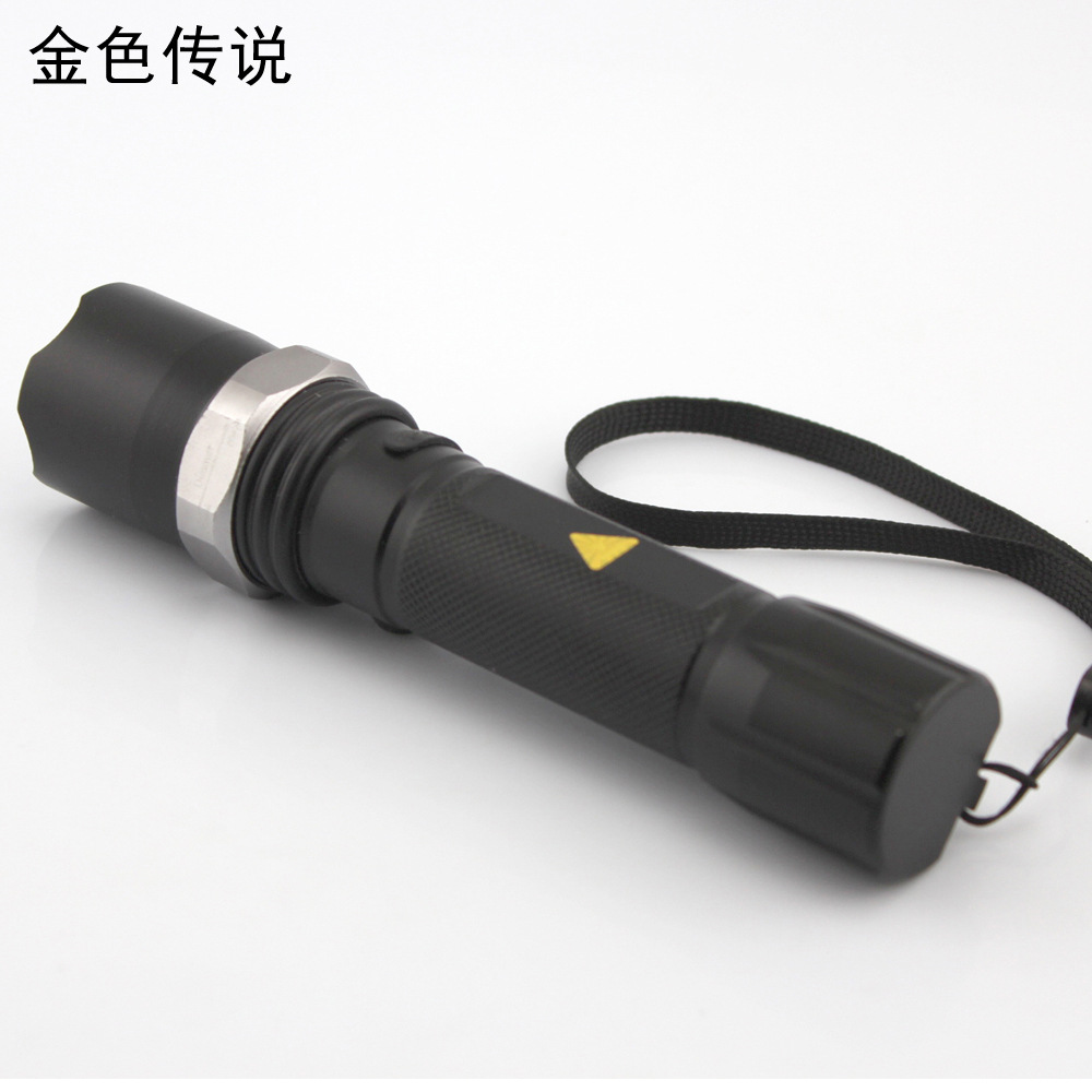 强光小手电 照明电筒 可变焦 远射 抗震铝合金电筒 迷你应急手电-阿里巴巴