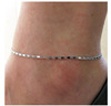 Universal accessory, beach chain, ankle bracelet, Aliexpress, European style, simple and elegant design, wholesale