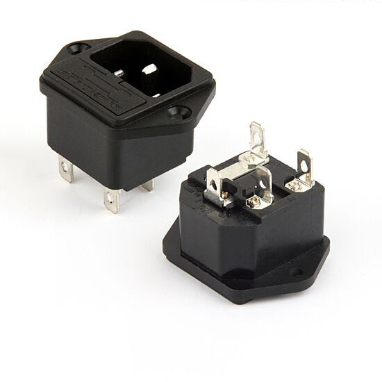 厂家转换插座 品字座 梅花座 大八字 AC电源插座系列 AC-03现货