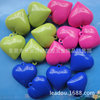 Plastic beads heart-shaped heart shaped, 34mm, 9mm