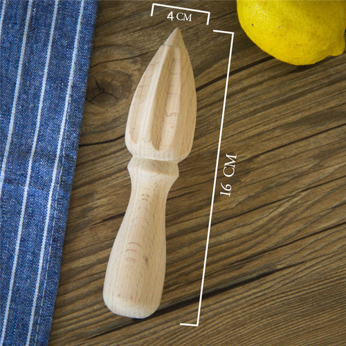 Beech manual lemon juicer, lemon press, lemon squeeze, lemon cone 15.5cm