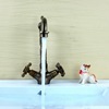 Kaiping manufacturer retro antique copper hot and cold household splash -proof table washed face noodle pellet water faucet sanitary ware sanitary ware bathroom wholesale