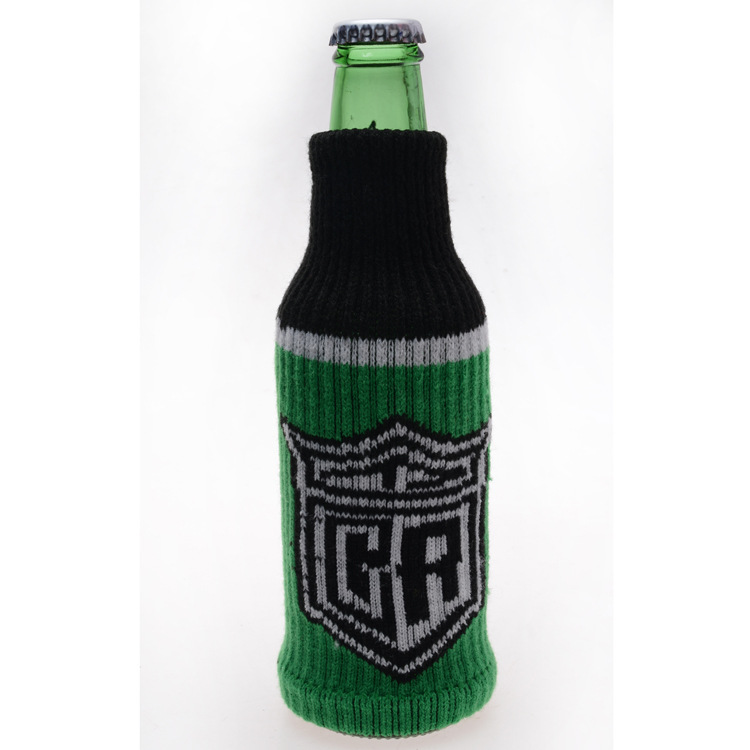 针织毛线酒瓶套 欧美热销圣诞酒瓶装饰套 针织套