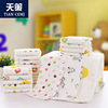 Gao Yang Towel Factory Direct selling four layers Gauze printing pure cotton Child towel Baby Stall Commodity wholesale
