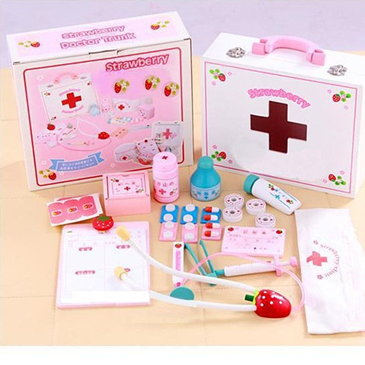 New products simulation medical box Nurse children Play house Puzzle Scene Imitate Toys girl gift