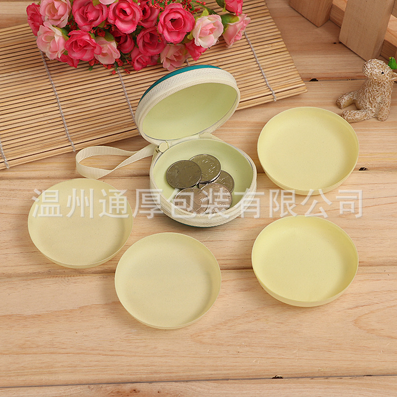 厂家定制 马口铁零钱包植绒吸塑内衬 现货批发 可定制颜色