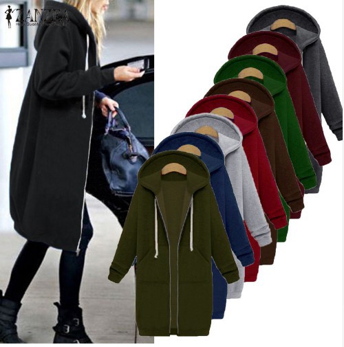 Cross-border plus velvet sweater women 2021 plus size women's INS AliExpress mid-length autumn and winter women's loose jacket cardigan