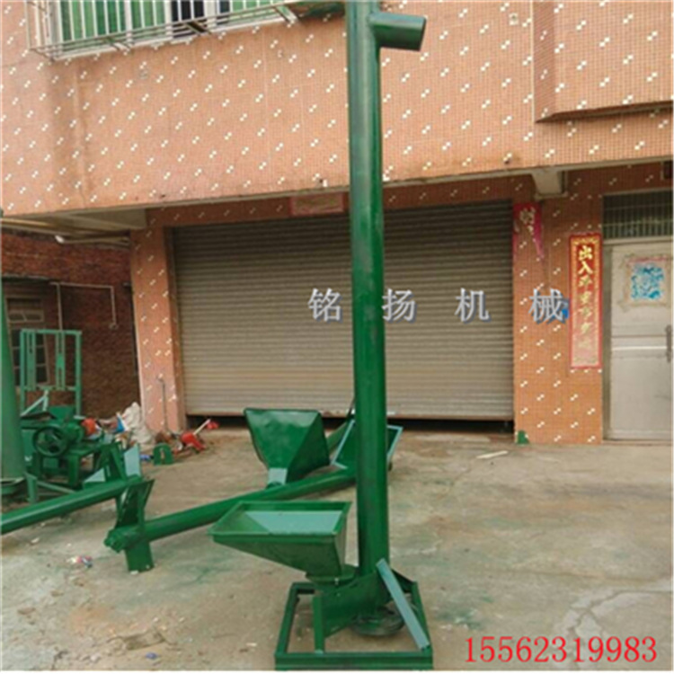 专业生产化工粉剂上料机 食品医药螺旋提升机 山东铭扬