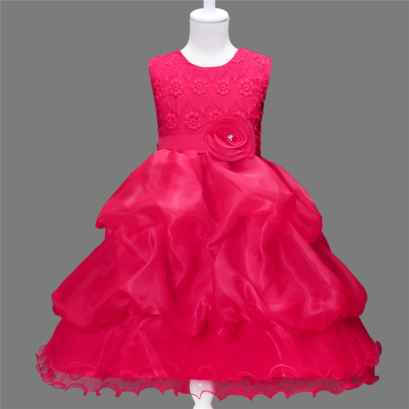 AliExpress ebay children's clothing wholesale summer and autumn girls dress fashion Korean children princess dress a generation of hair