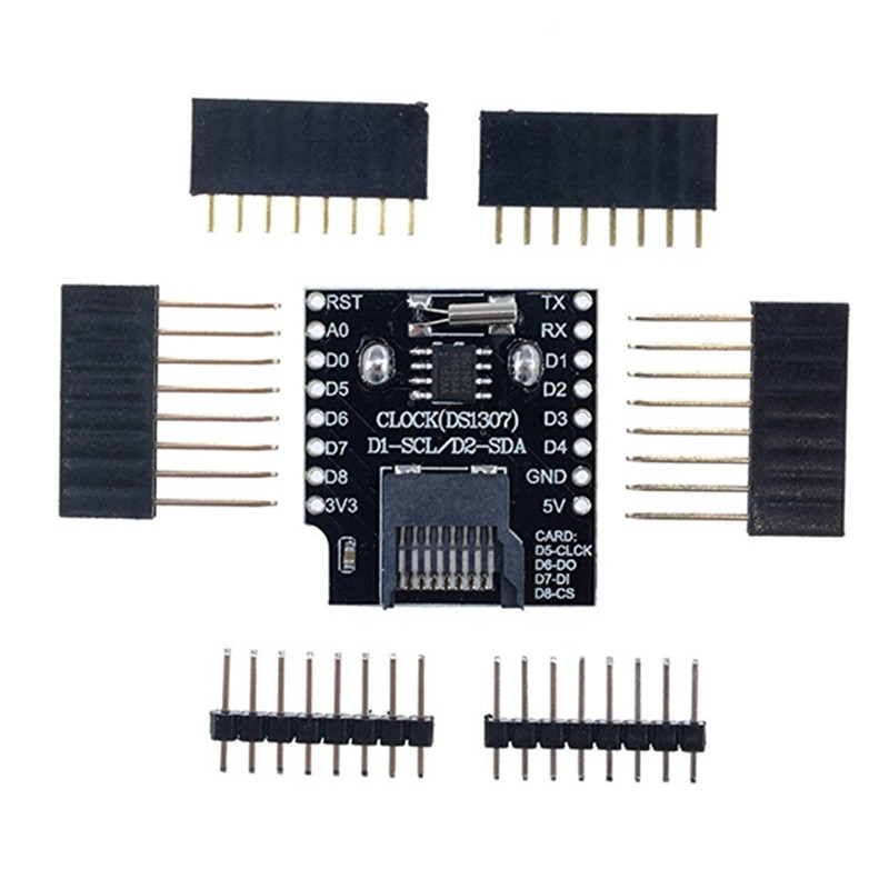 DS1307 Clock Module + Micro SD Module Fo...