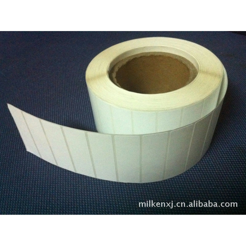 江苏无锡FASSON-72825T亮白聚酯PET标签54*17单排直角多膜3mm3拼