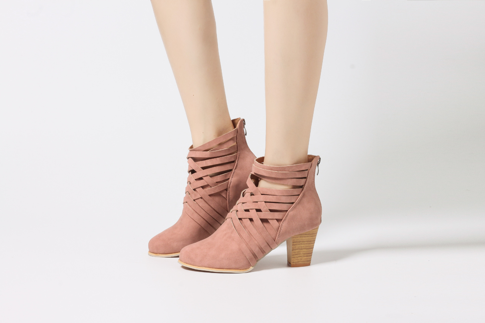 Bottes femme en PU artificiel - Ref 3354897 Image 24