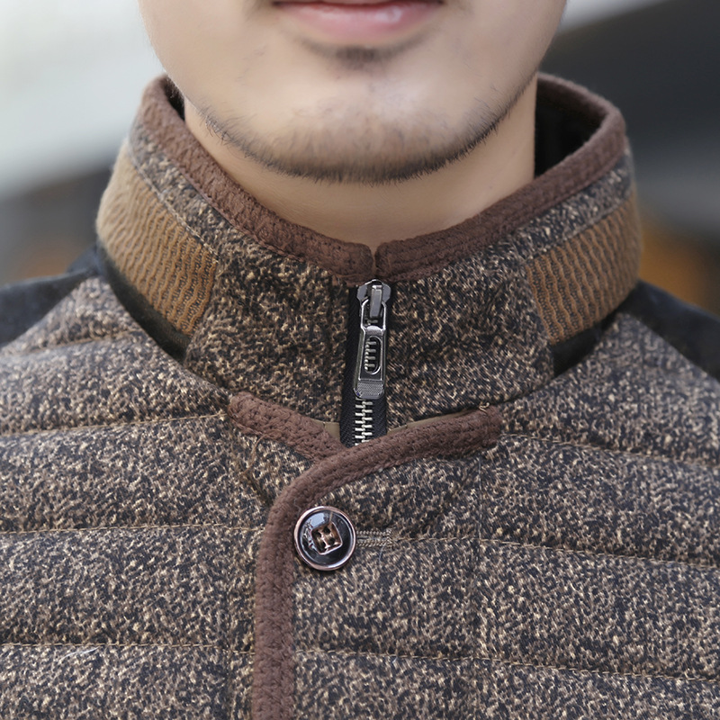 Men's winter short warm down jacket
