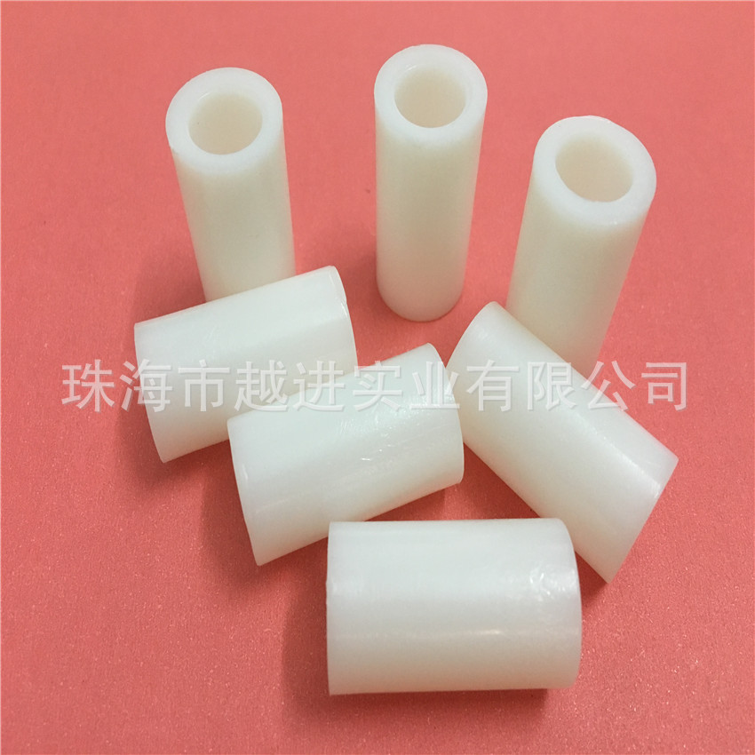 供应 注塑成型尼龙T型轴套 白色绝缘垫片 耐磨尼龙垫圈厂家