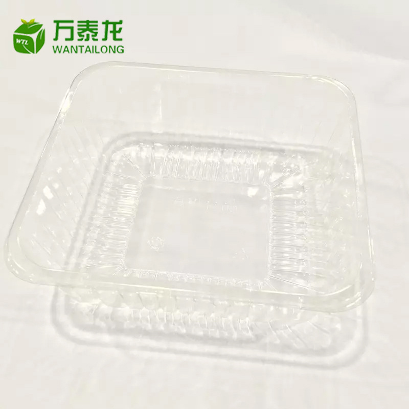 青岛厂家供应食品级透明果蔬托盘盒 蔬果包装盒草莓托盒