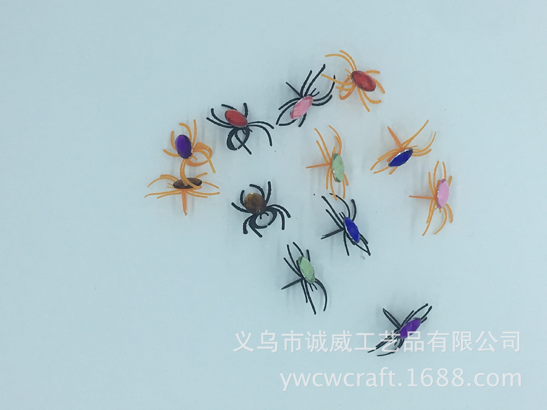 2020 new pattern Halloween Spider Ring personality Cartoon Ring Masquerade stage perform prop